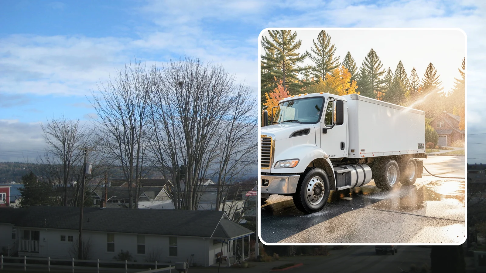 Heavy Equipment Cleaning in Langley, Island County, WA - We wash heavy equipment and machinery at Washington job sites and yards to clear caked mud, grease, and grime.