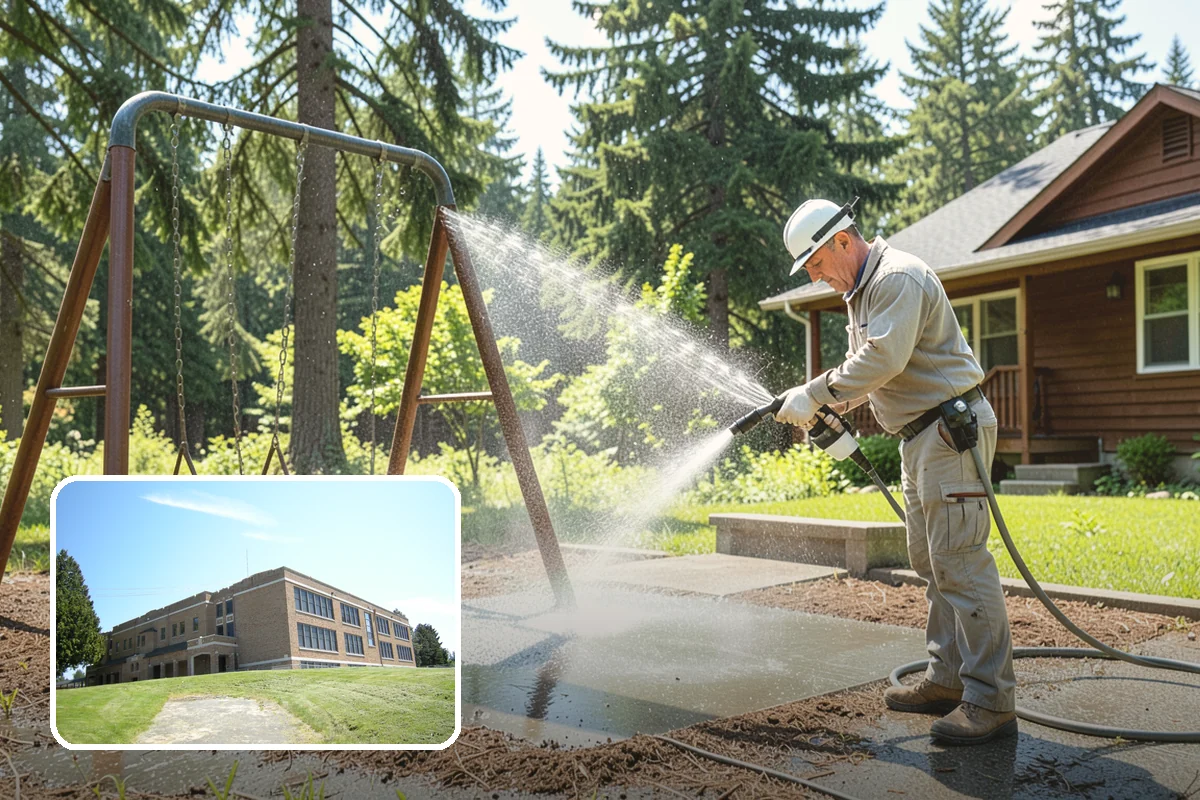 Heavy Equipment Cleaning in Maple Valley, King County, WA - Reveals leaks and wear during inspection