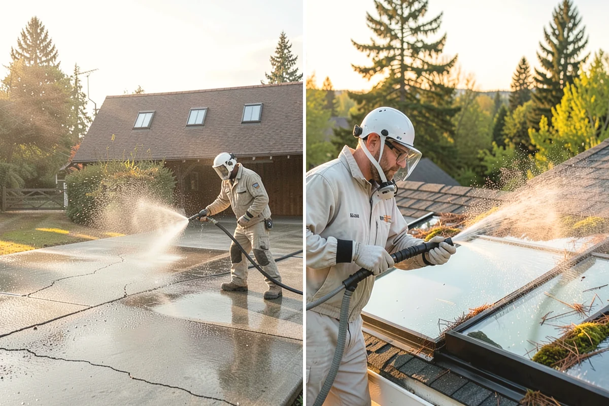 Heavy Equipment Cleaning in Mercer Island, King County, WA - Stage equipment over a contained wash area