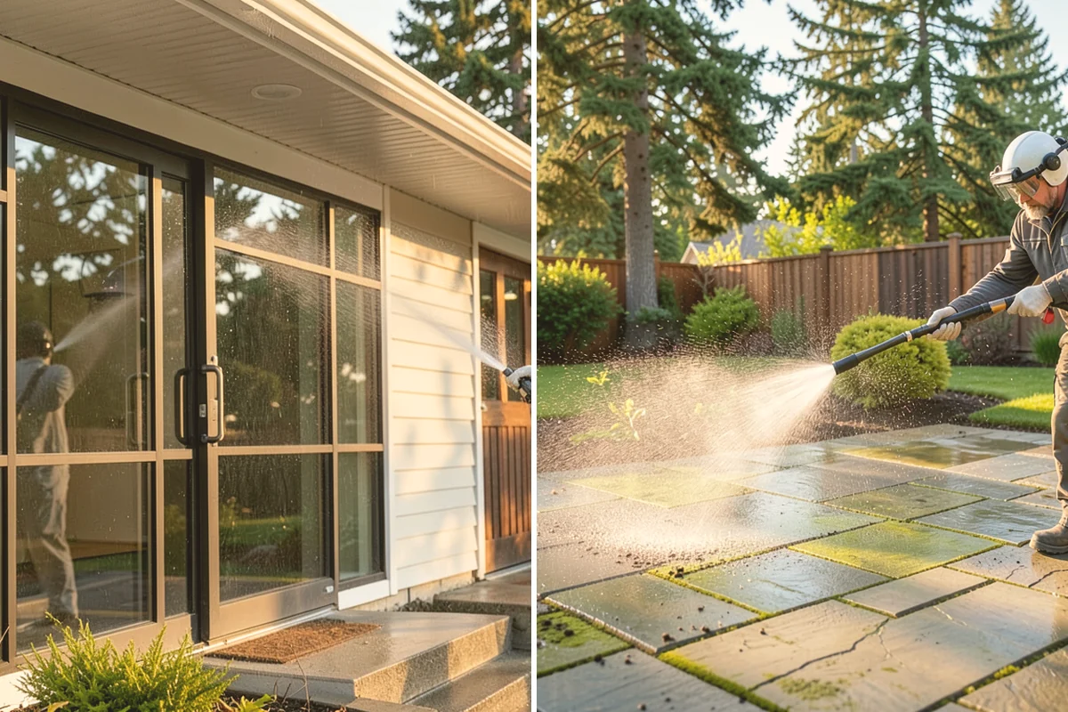 Heavy Equipment Cleaning in Milton, King County, WA - Stage equipment over a contained wash area
