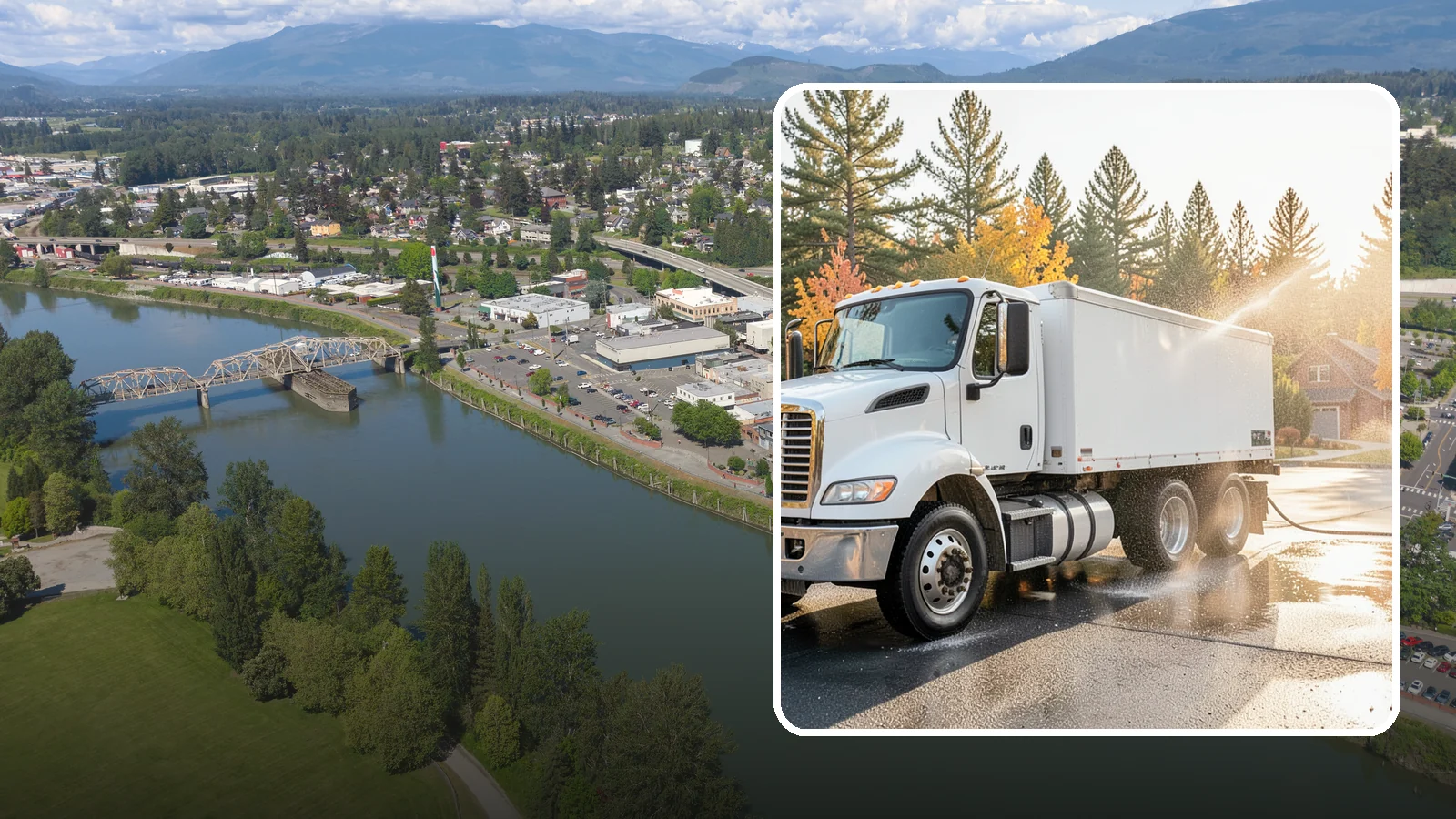 Heavy Equipment Cleaning in Mount Vernon, Skagit County, WA - We wash heavy equipment and machinery at Washington job sites and yards to clear caked mud, grease, and grime.