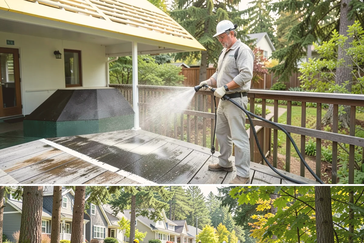 Heavy Equipment Cleaning in Normandy Park, King County, WA - Heavy equipment benefits from cleaning after every muddy project, especially through Washington's wet fall and winter seasons.