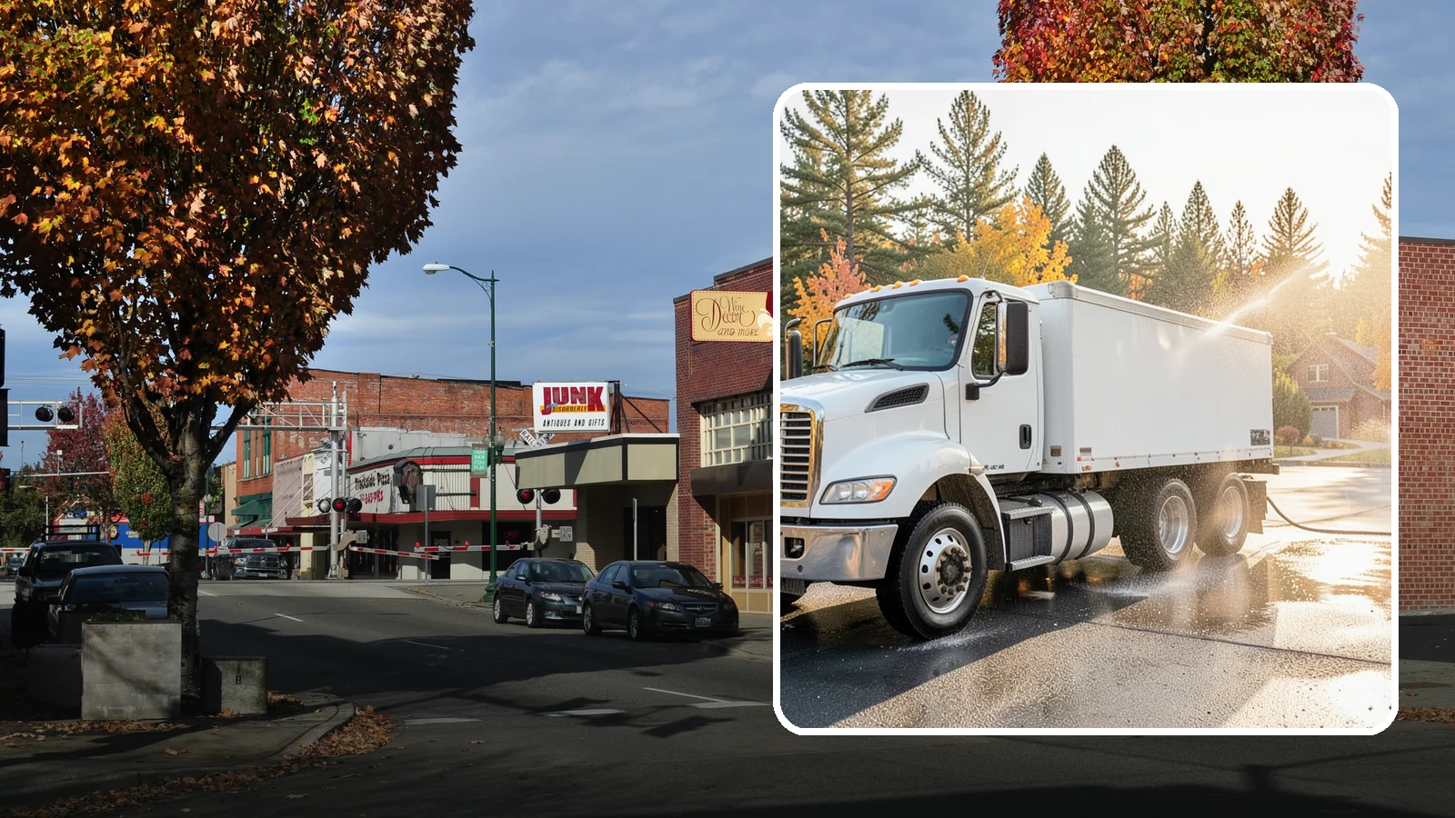 Heavy Equipment Cleaning in Puyallup, Pierce County, WA - We wash heavy equipment and machinery at Washington job sites and yards to clear caked mud, grease, and grime.