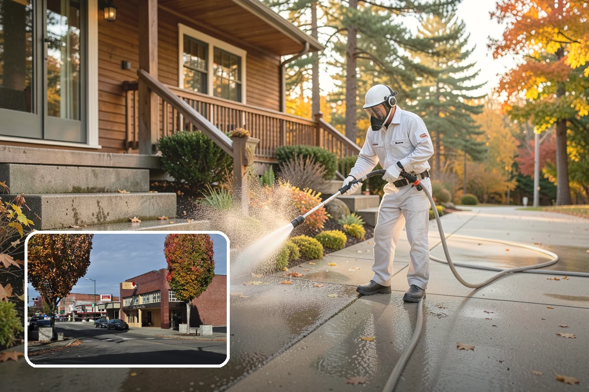 Heavy Equipment Cleaning in Puyallup, Pierce County, WA - Reveals leaks and wear during inspection