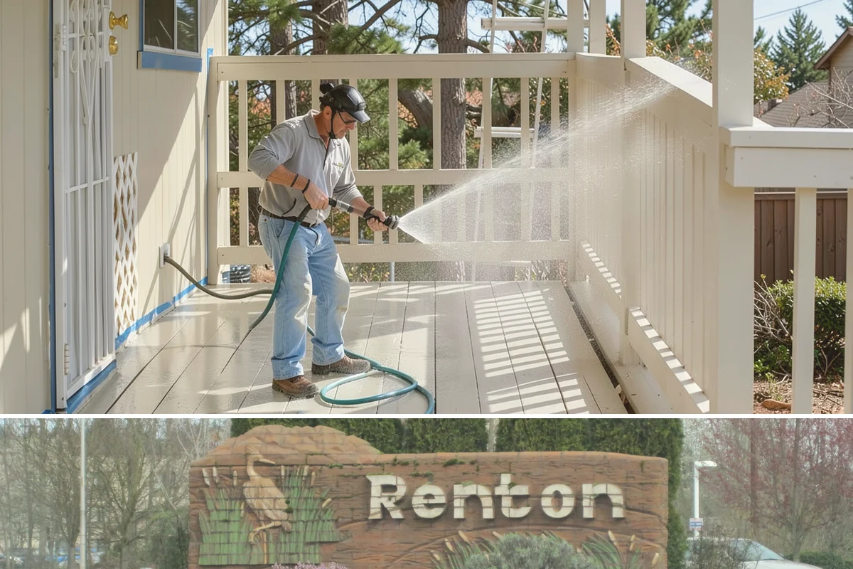 Heavy Equipment Cleaning in Renton, King County, WA - Heavy equipment benefits from cleaning after every muddy project, especially through Washington's wet fall and winter seasons.