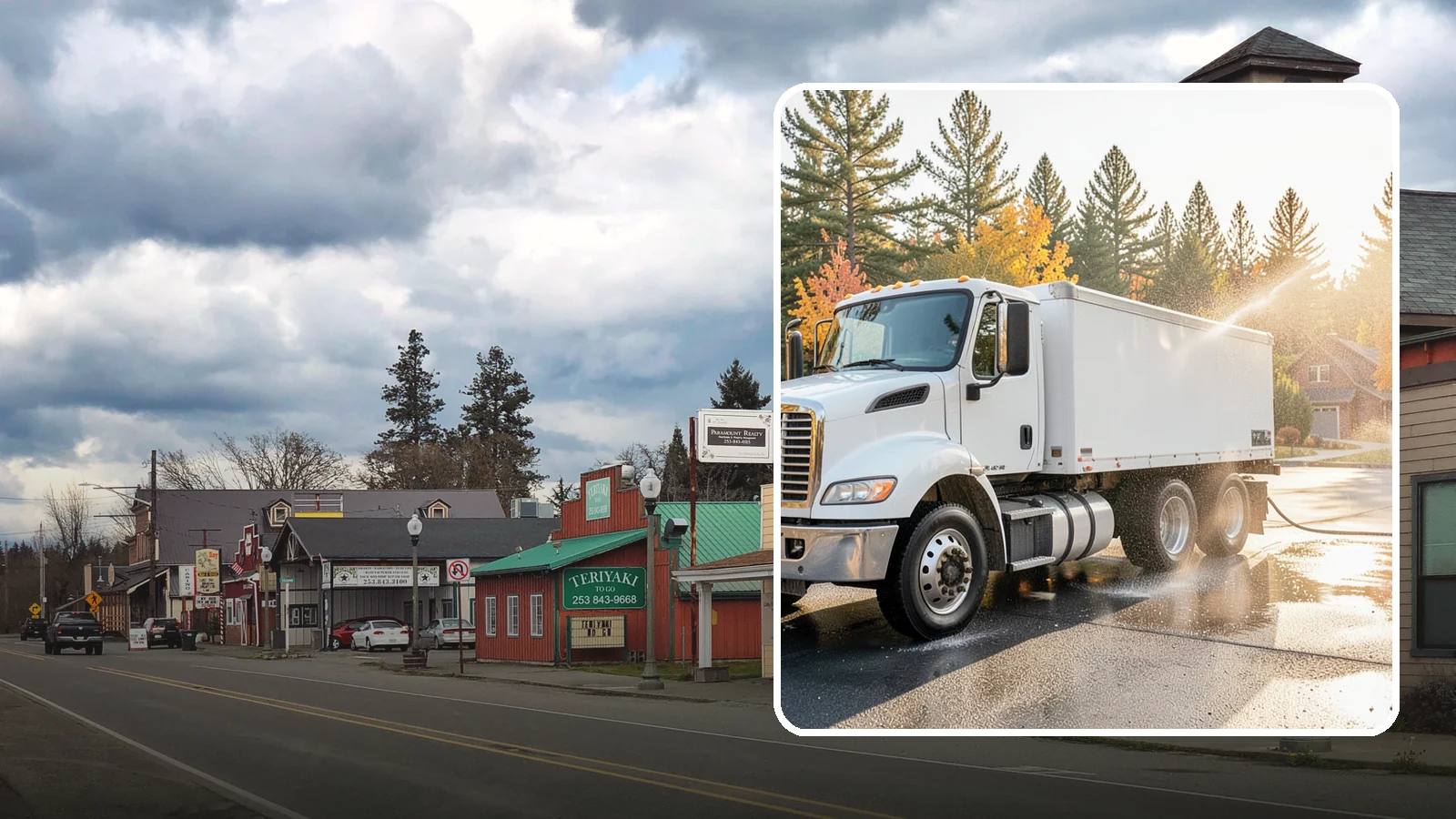 Heavy Equipment Cleaning in Roy, Pierce County, WA - We wash heavy equipment and machinery at Washington job sites and yards to clear caked mud, grease, and grime.