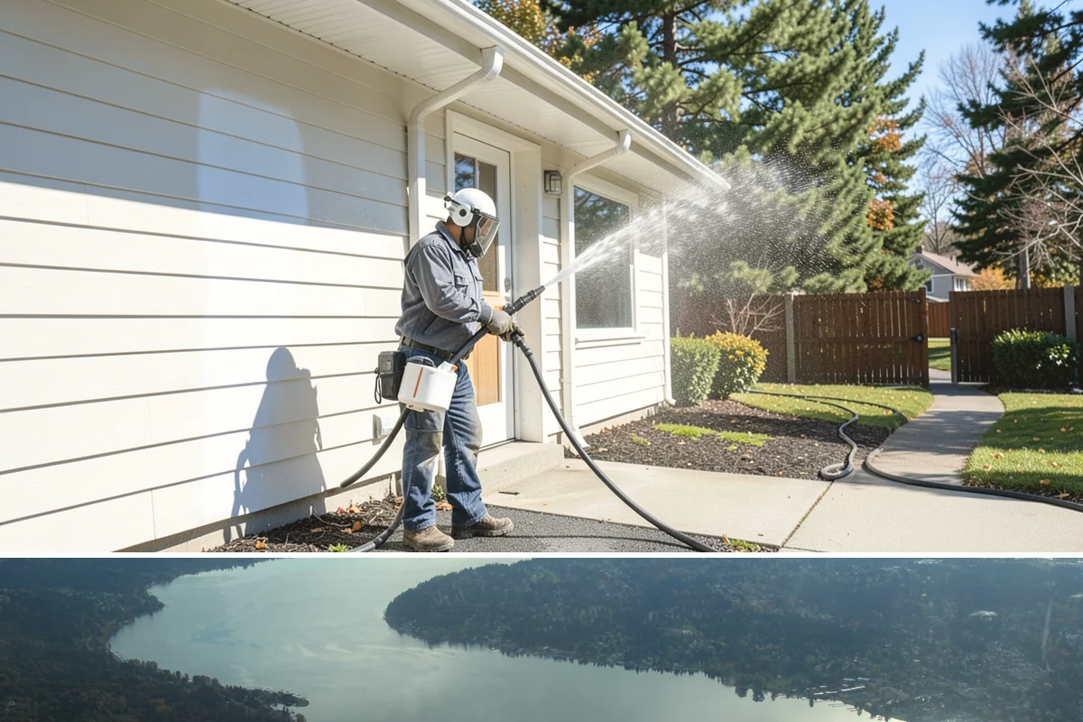 Heavy Equipment Cleaning in Sammamish, King County, WA - Heavy equipment benefits from cleaning after every muddy project, especially through Washington's wet fall and winter seasons.