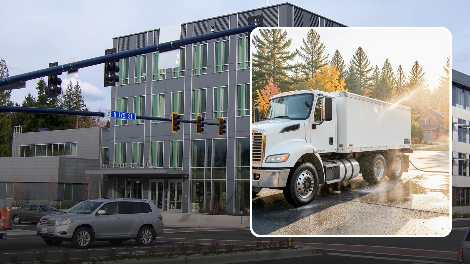 Heavy Equipment Cleaning in Shoreline, King County, WA - We wash heavy equipment and machinery at Washington job sites and yards to clear caked mud, grease, and grime.