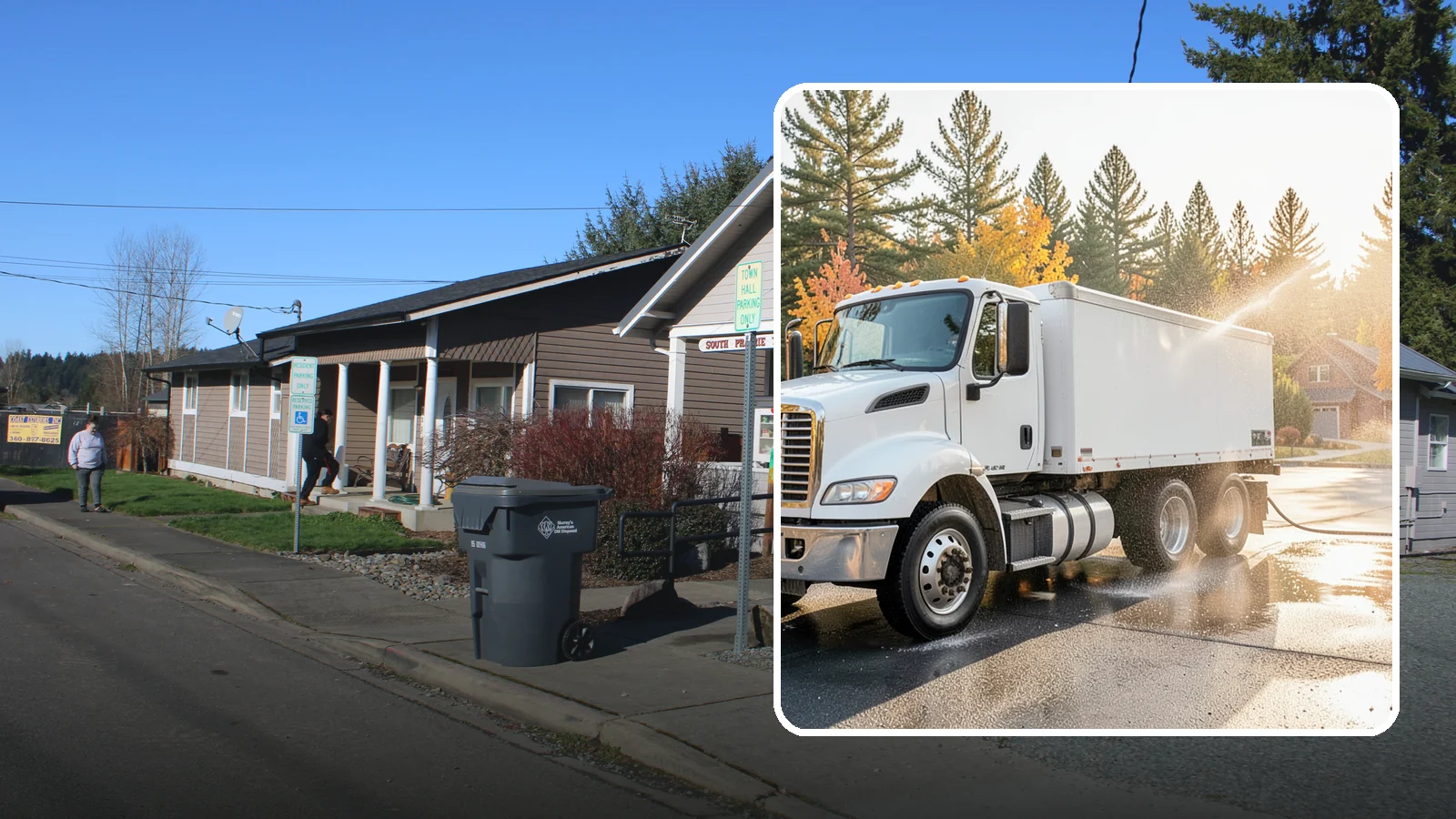 Heavy Equipment Cleaning in South Prairie, Pierce County, WA - We wash heavy equipment and machinery at Washington job sites and yards to clear caked mud, grease, and grime.