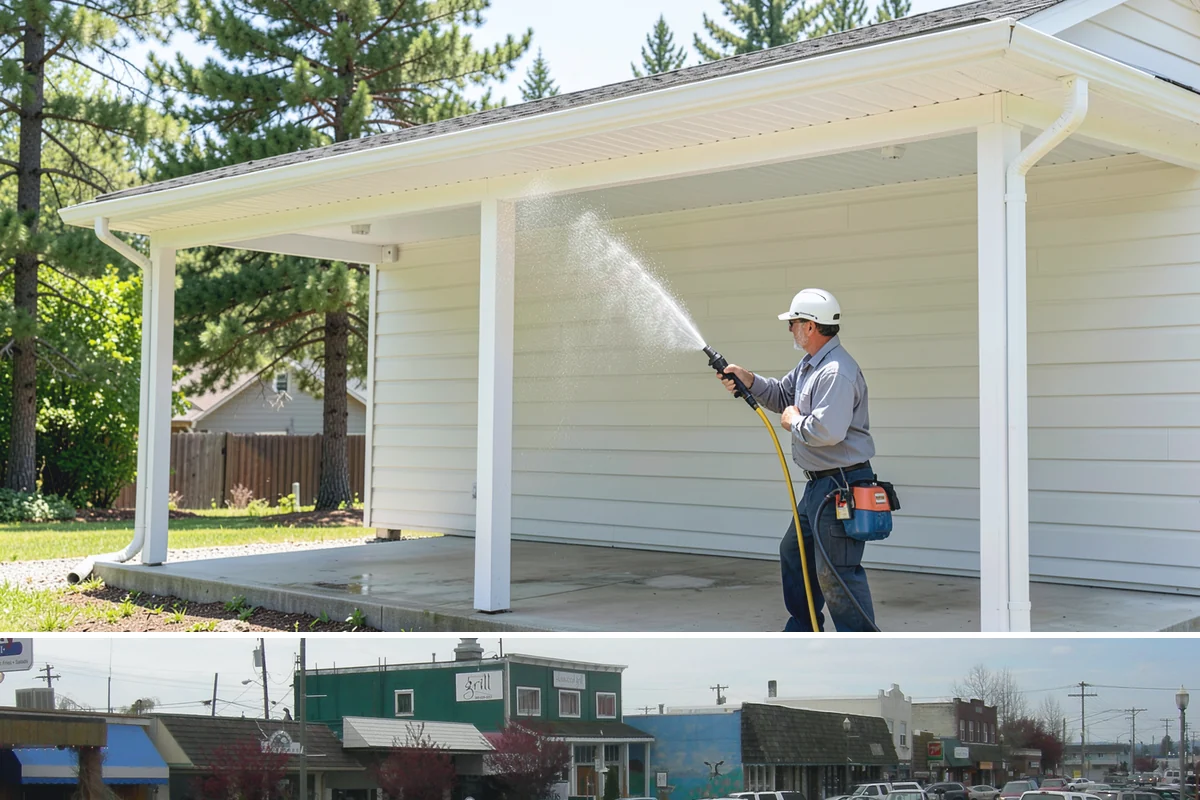 Heavy Equipment Cleaning in Stanwood, Snohomish County, WA - Heavy equipment benefits from cleaning after every muddy project, especially through Washington's wet fall and winter seasons.