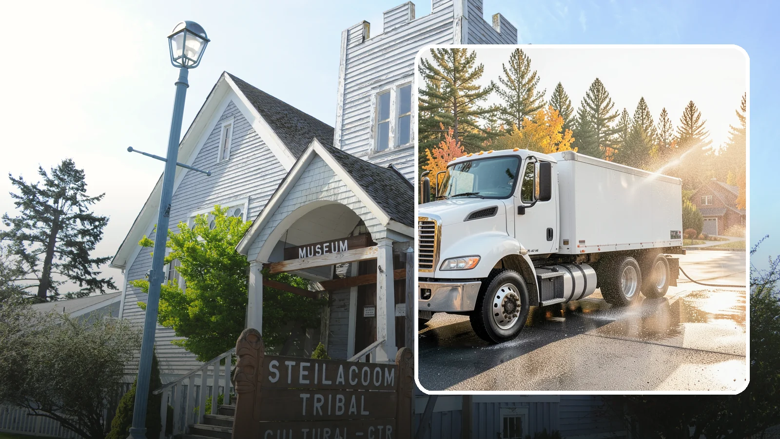 Heavy Equipment Cleaning in Steilacoom, Pierce County, WA - We wash heavy equipment and machinery at Washington job sites and yards to clear caked mud, grease, and grime.