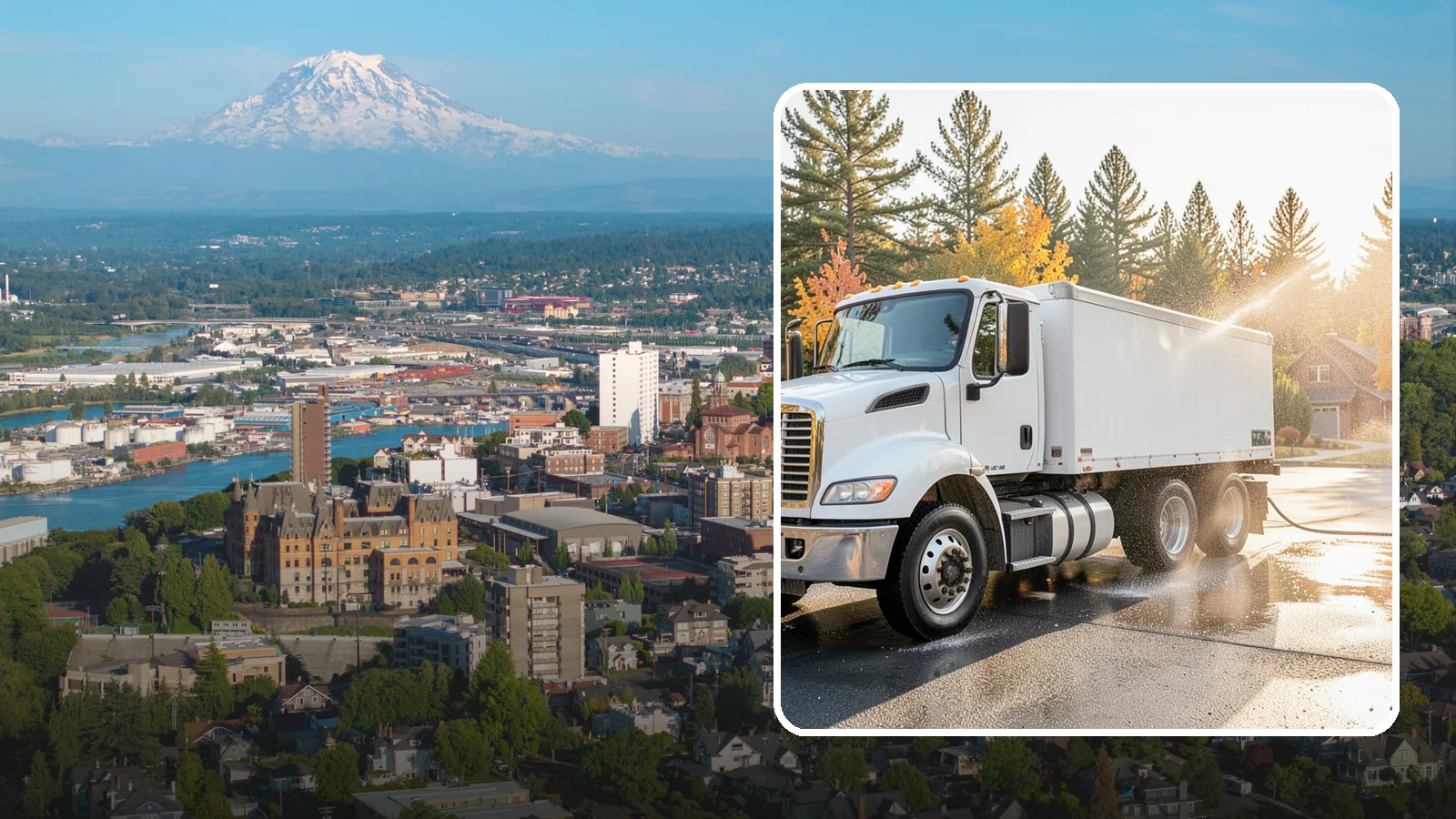Heavy Equipment Cleaning in Tacoma, Pierce County, WA - We wash heavy equipment and machinery at Washington job sites and yards to clear caked mud, grease, and grime.