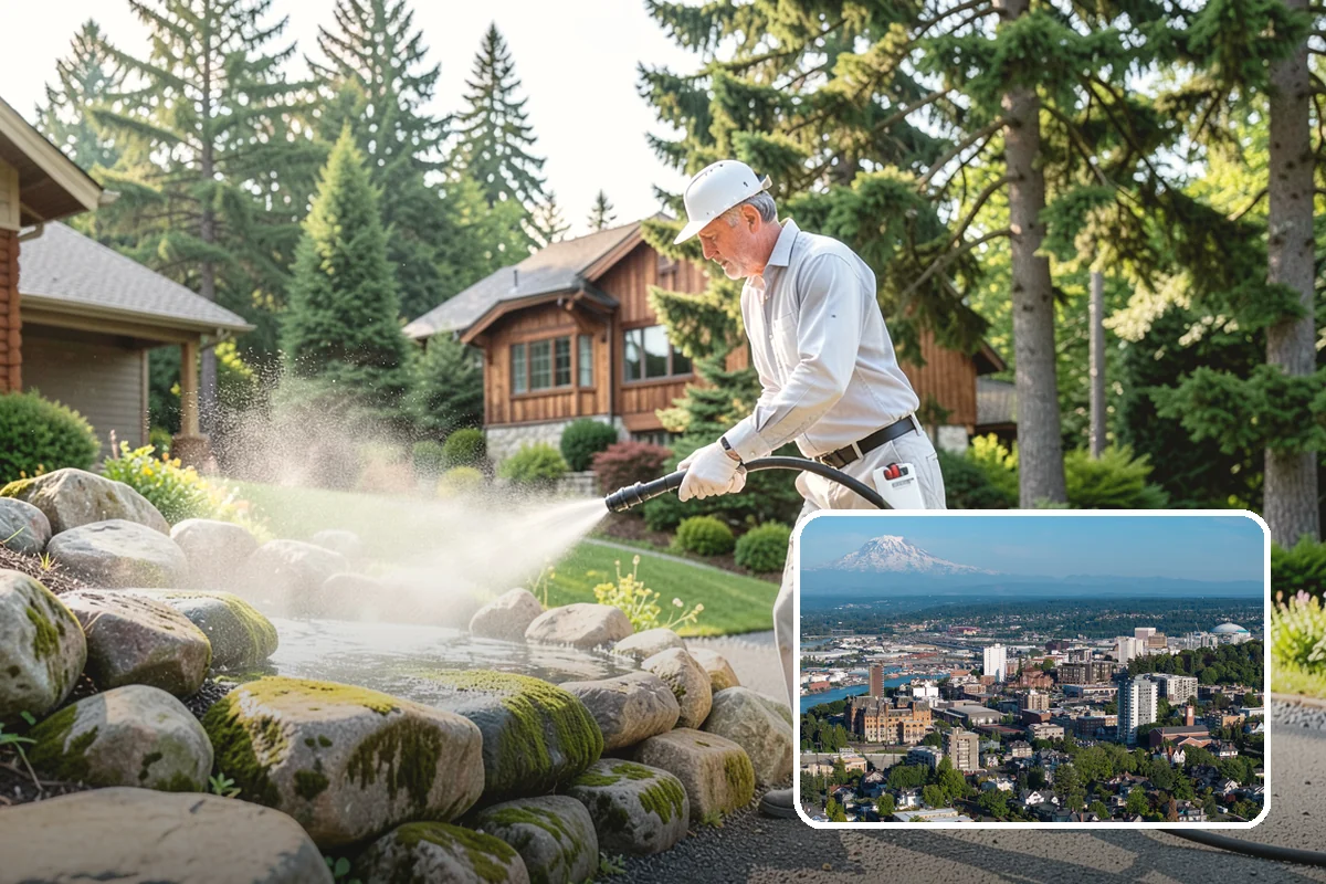 Heavy Equipment Cleaning in Tacoma, Pierce County, WA - Reveals leaks and wear during inspection
