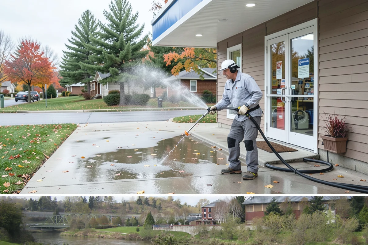 Heavy Equipment Cleaning in Tukwila, King County, WA - Heavy equipment benefits from cleaning after every muddy project, especially through Washington's wet fall and winter seasons.