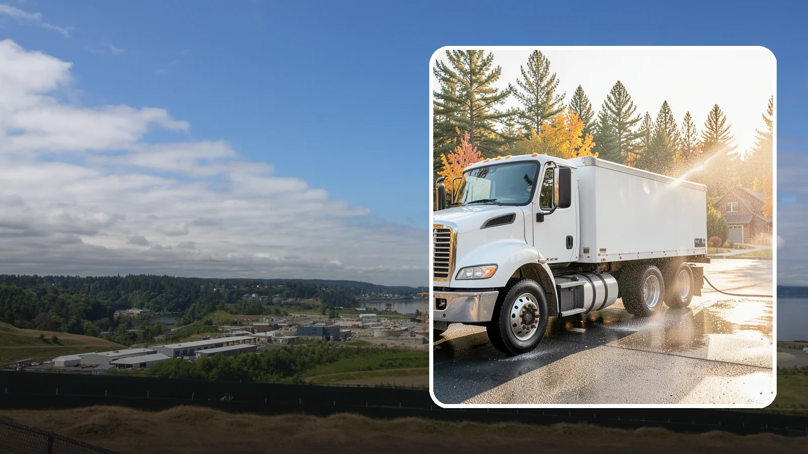 Heavy Equipment Cleaning in University Place, Pierce County, WA - We wash heavy equipment and machinery at Washington job sites and yards to clear caked mud, grease, and grime.