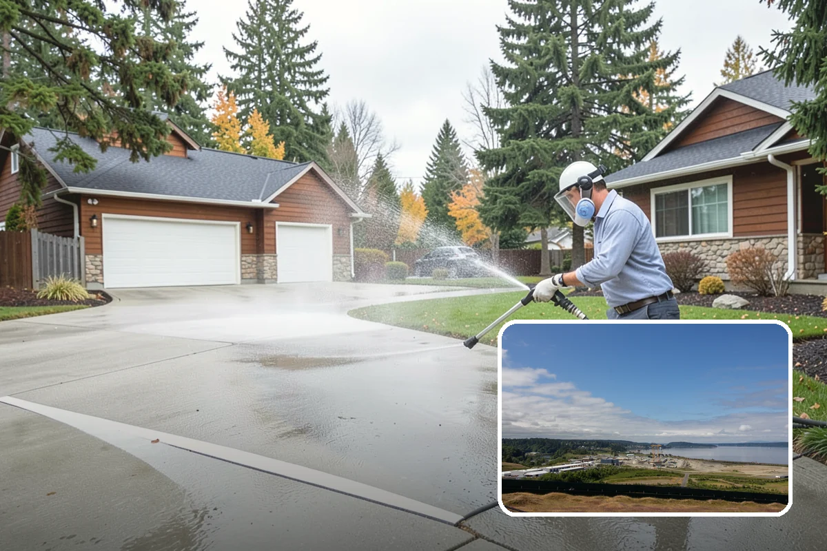 Heavy Equipment Cleaning in University Place, Pierce County, WA - Reveals leaks and wear during inspection