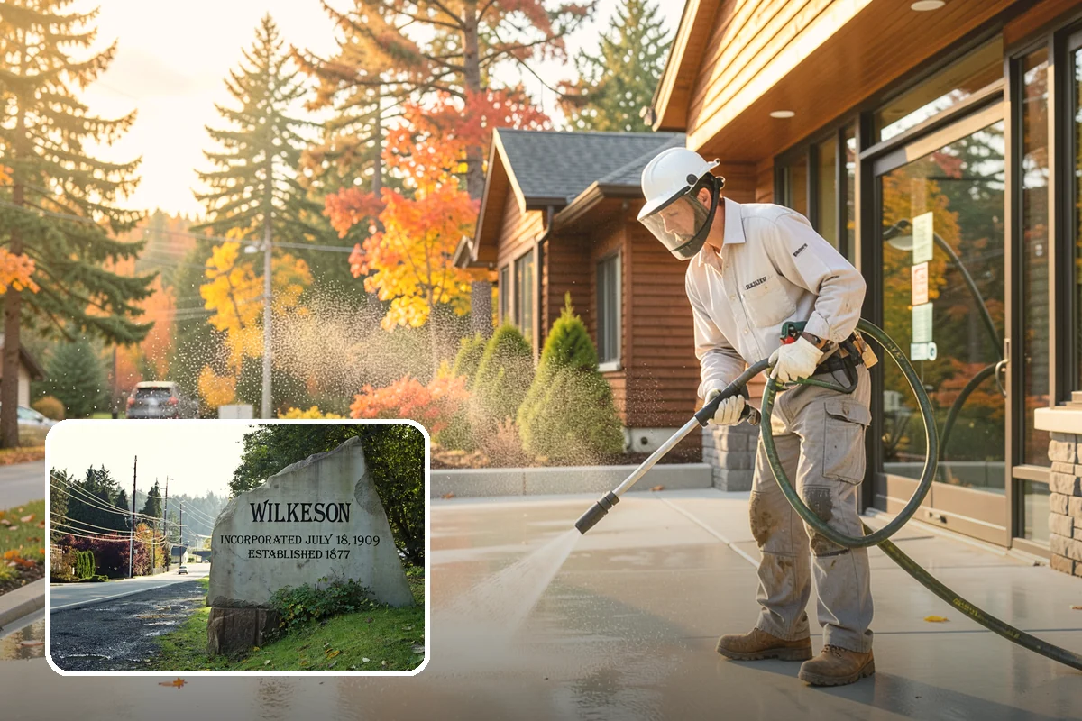 Heavy Equipment Cleaning in Wilkeson, Pierce County, WA - Reveals leaks and wear during inspection