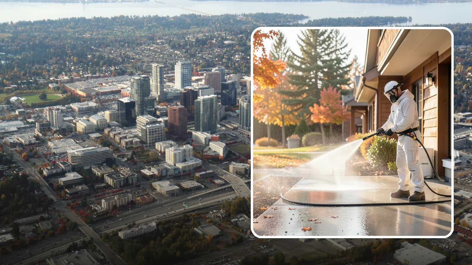 HOA Maintenance Cleaning in Bellevue, King County, WA - HOA maintenance cleaning delivers scheduled, community-wide exterior washing that keeps shared surfaces uniform and standards...