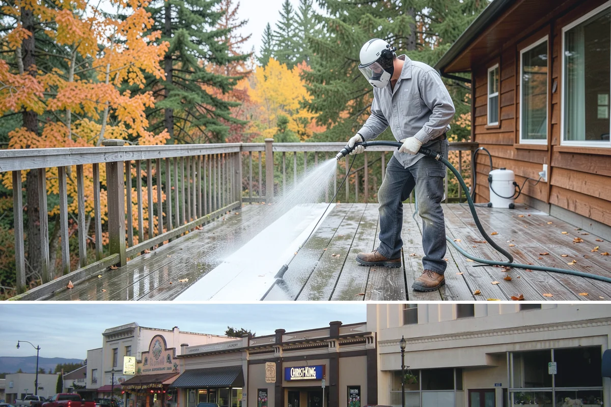 HOA Maintenance Cleaning in Burlington, Skagit County, WA - Plan community-wide service for spring and fall, the two windows that best manage Northwest moss and algae on shared surfaces.