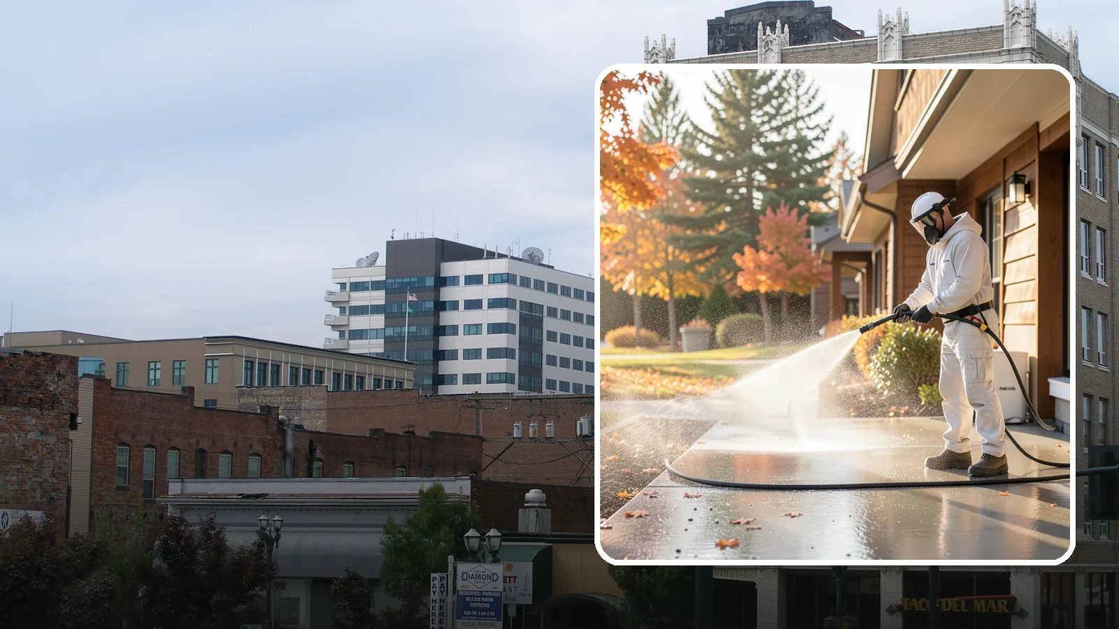 HOA Maintenance Cleaning in Everett, Snohomish County, WA - HOA maintenance cleaning delivers scheduled, community-wide exterior washing that keeps shared surfaces uniform and standards...