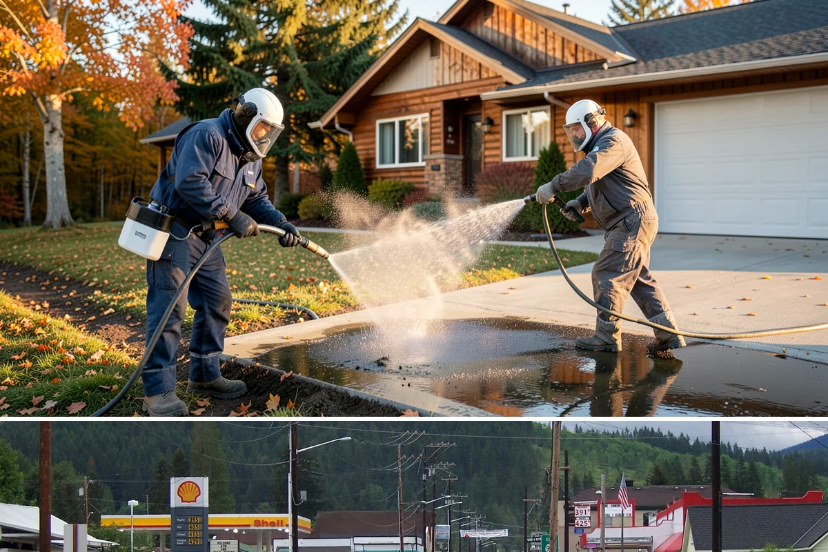HOA Maintenance Cleaning in Granite Falls, Snohomish County, WA - Plan community-wide service for spring and fall, the two windows that best manage Northwest moss and algae on shared surfaces.