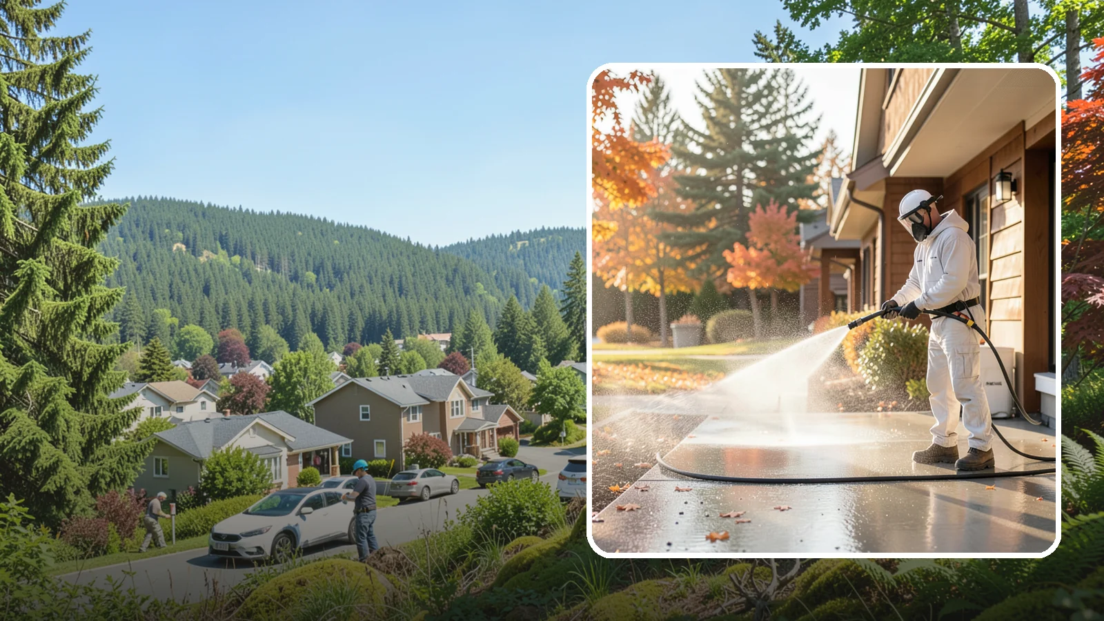 HOA Maintenance Cleaning in Index, Snohomish County, WA - HOA maintenance cleaning delivers scheduled, community-wide exterior washing that keeps shared surfaces uniform and standards...