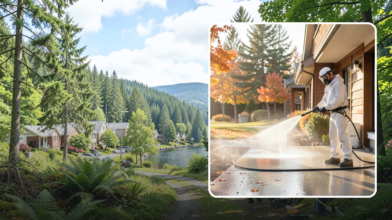 HOA Maintenance Cleaning in Lake Forest Park, King County, WA - HOA maintenance cleaning delivers scheduled, community-wide exterior washing that keeps shared surfaces uniform and standards...