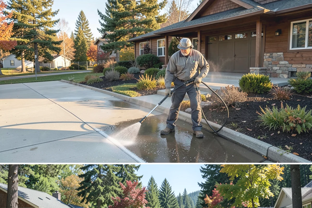 HOA Maintenance Cleaning in Orting, Pierce County, WA - Plan community-wide service for spring and fall, the two windows that best manage Northwest moss and algae on shared surfaces.
