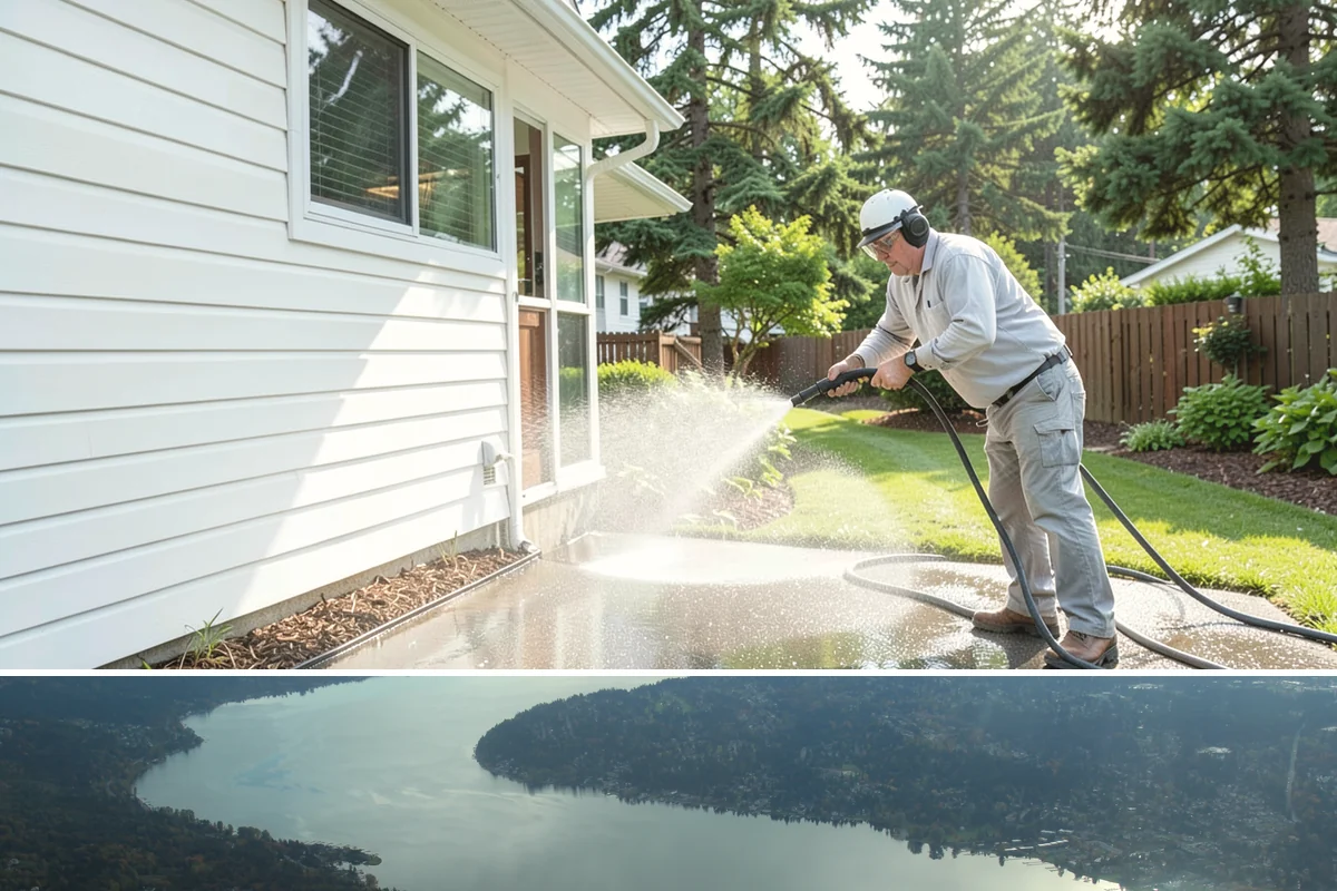 HOA Maintenance Cleaning in Sammamish, King County, WA - Plan community-wide service for spring and fall, the two windows that best manage Northwest moss and algae on shared surfaces.