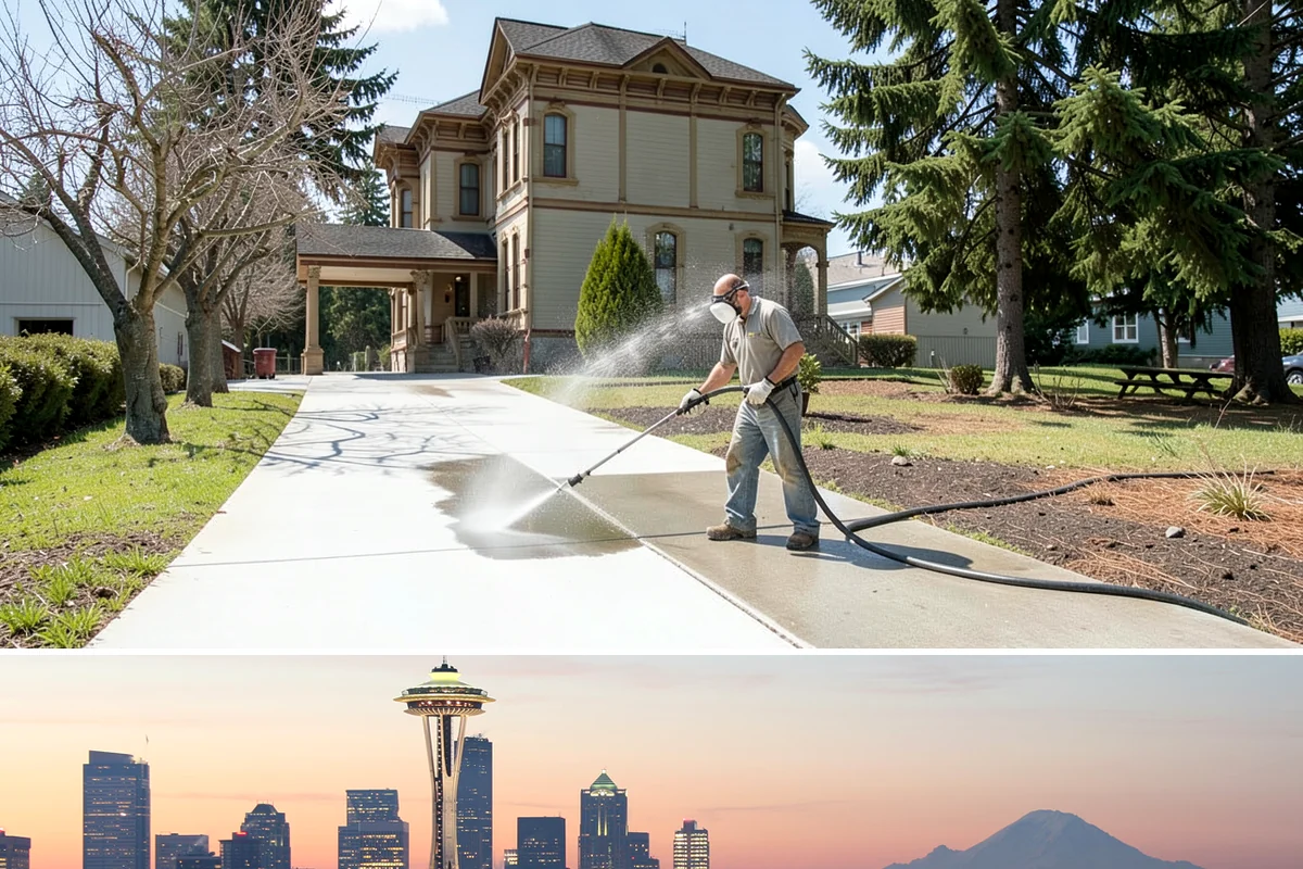 HOA Maintenance Cleaning in Seattle, King County, WA - Plan community-wide service for spring and fall, the two windows that best manage Northwest moss and algae on shared surfaces.