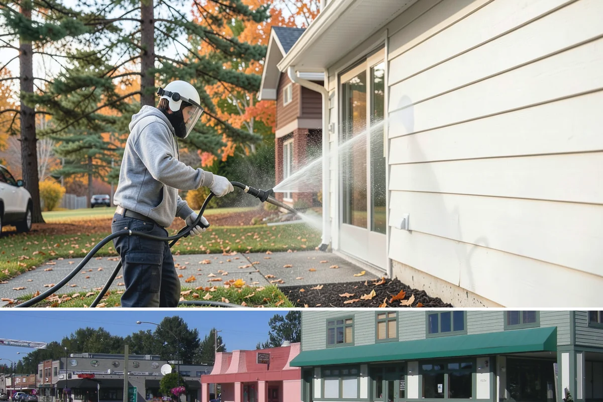 HOA Maintenance Cleaning in Snoqualmie, King County, WA - Plan community-wide service for spring and fall, the two windows that best manage Northwest moss and algae on shared surfaces.