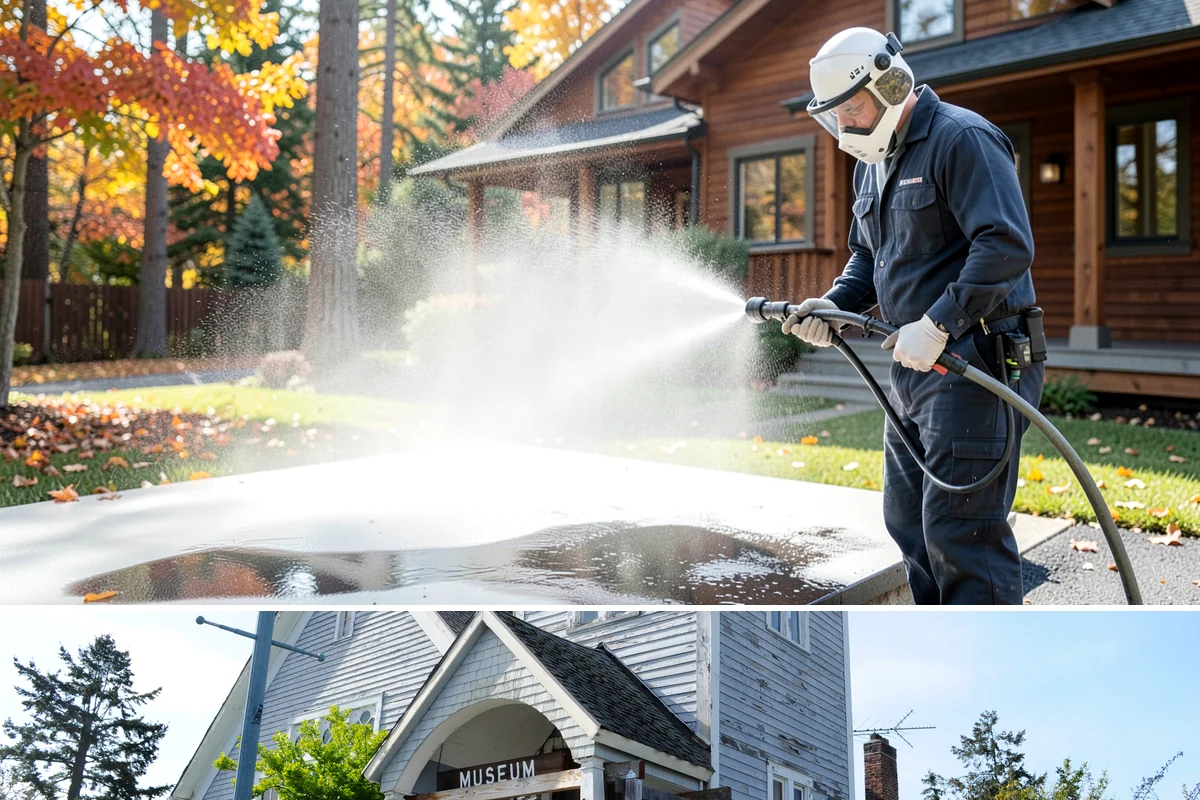 HOA Maintenance Cleaning in Steilacoom, Pierce County, WA - Plan community-wide service for spring and fall, the two windows that best manage Northwest moss and algae on shared surfaces.