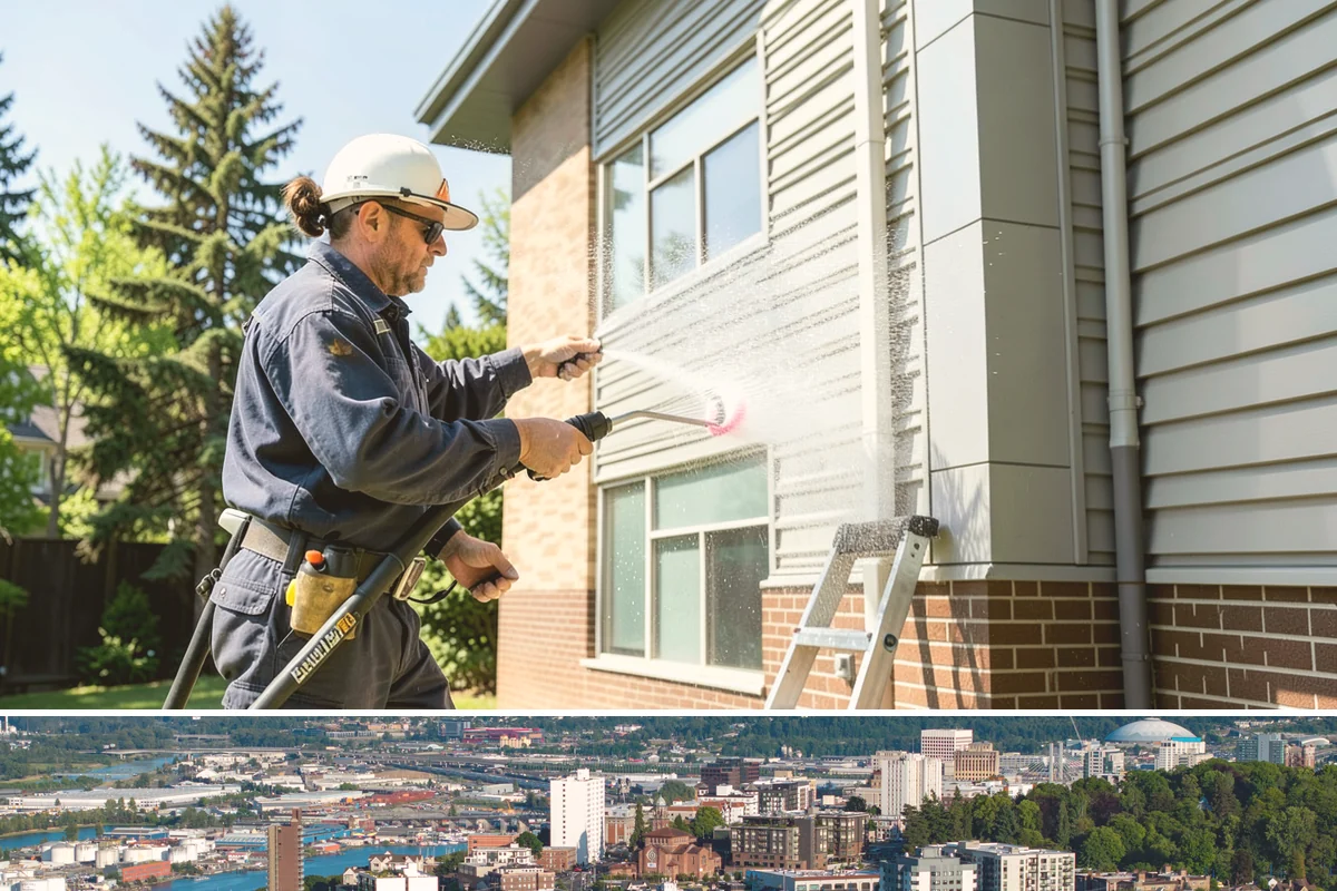 HOA Maintenance Cleaning in Tacoma, Pierce County, WA - Plan community-wide service for spring and fall, the two windows that best manage Northwest moss and algae on shared surfaces.