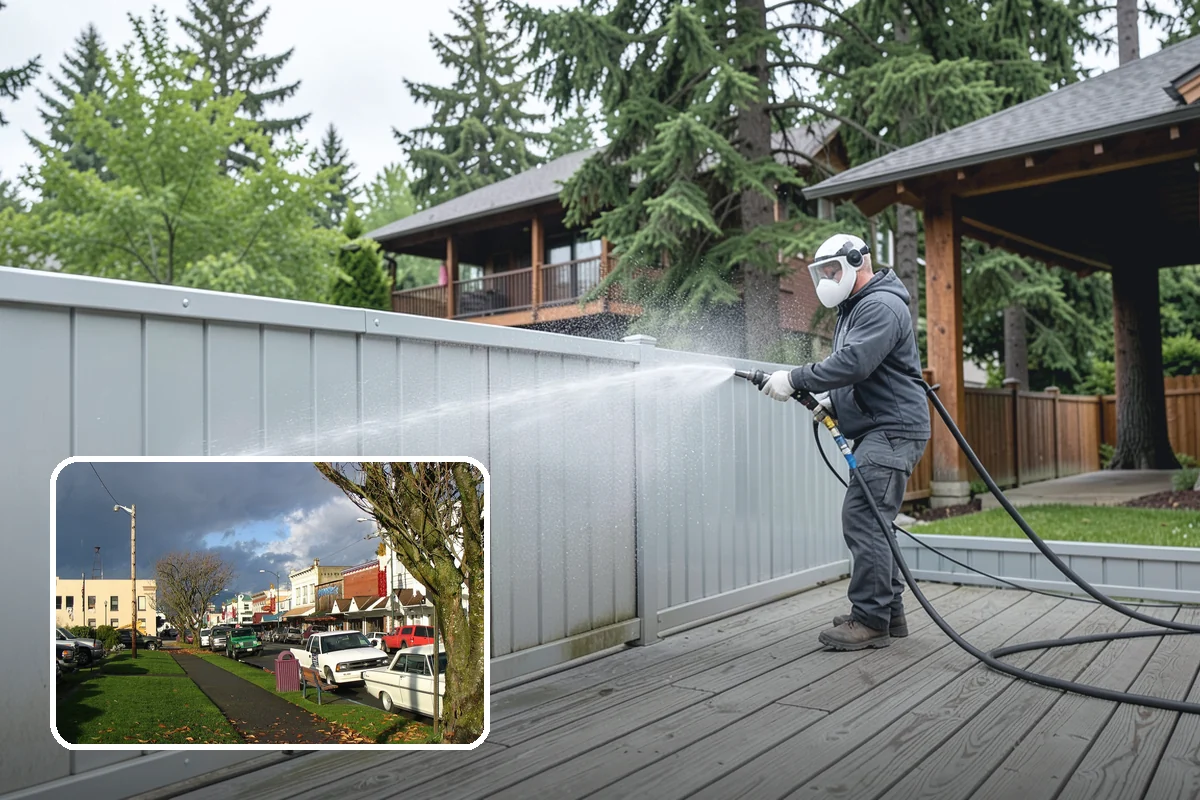 HOA Pressure Washing in Arlington, Snohomish County, WA - Reduces slip-and-fall liability on shared paths