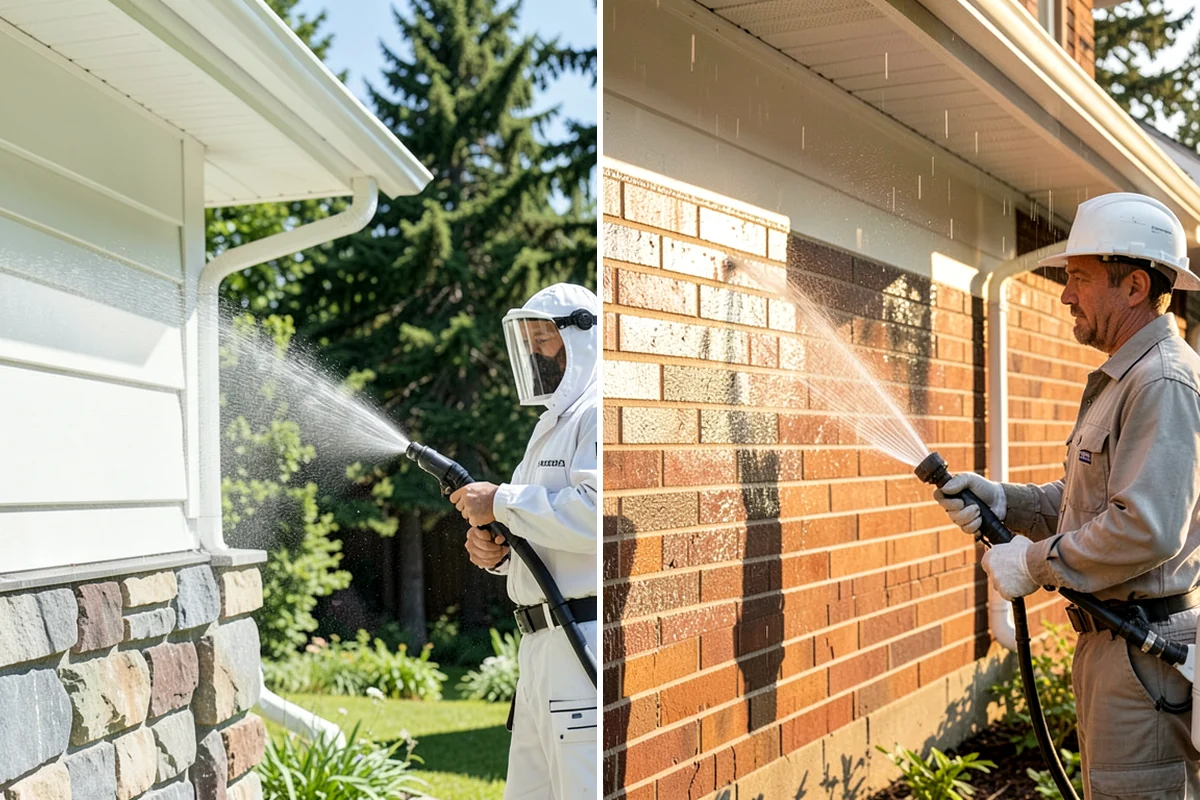 HOA Pressure Washing in Arlington, Snohomish County, WA - Map common areas and set a service route with the board