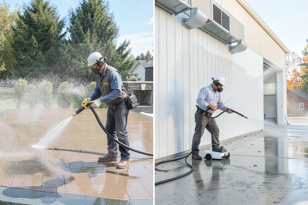 HOA Pressure Washing in Auburn, King County, WA - Map common areas and set a service route with the board