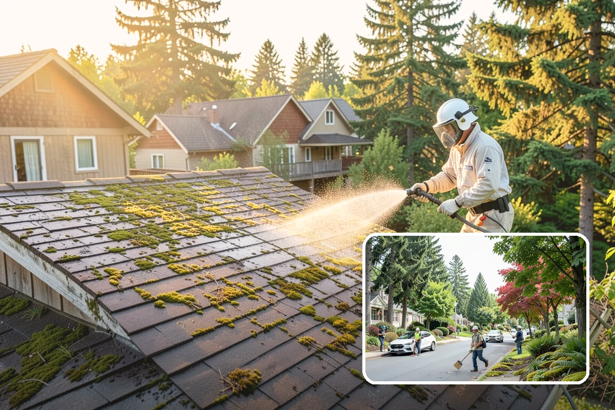 HOA Pressure Washing in Beaux Arts Village, King County, WA - Reduces slip-and-fall liability on shared paths
