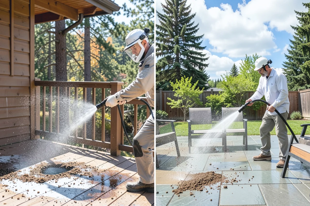 HOA Pressure Washing in Beaux Arts Village, King County, WA - Map common areas and set a service route with the board