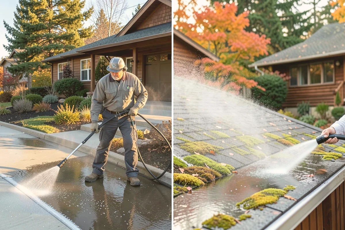 HOA Pressure Washing in Bellevue, King County, WA - Map common areas and set a service route with the board
