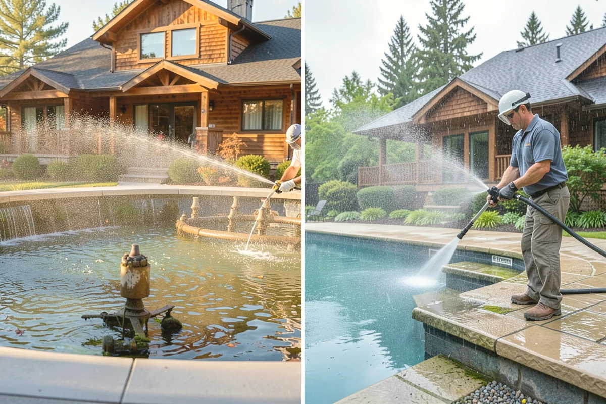 HOA Pressure Washing in Black Diamond, King County, WA - Map common areas and set a service route with the board