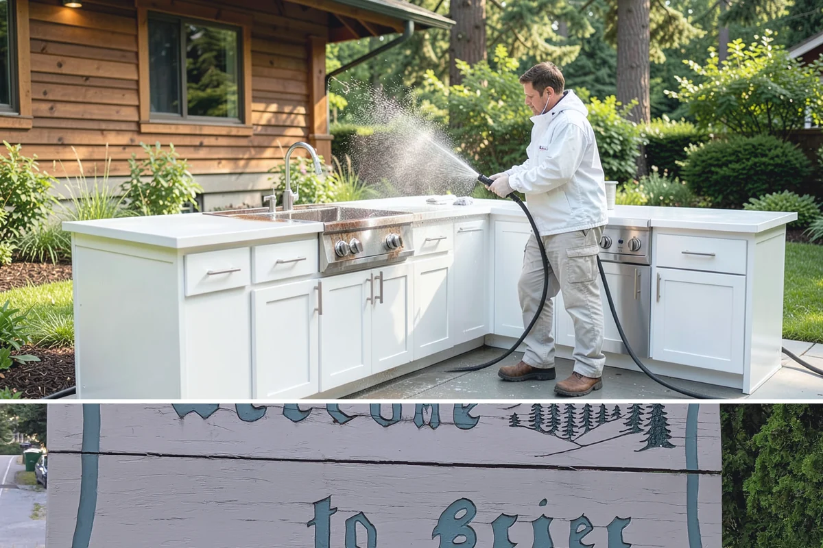 HOA Pressure Washing in Brier, Snohomish County, WA - A spring deep clean paired with a fall moss treatment keeps community areas safe through Washington's wettest months.