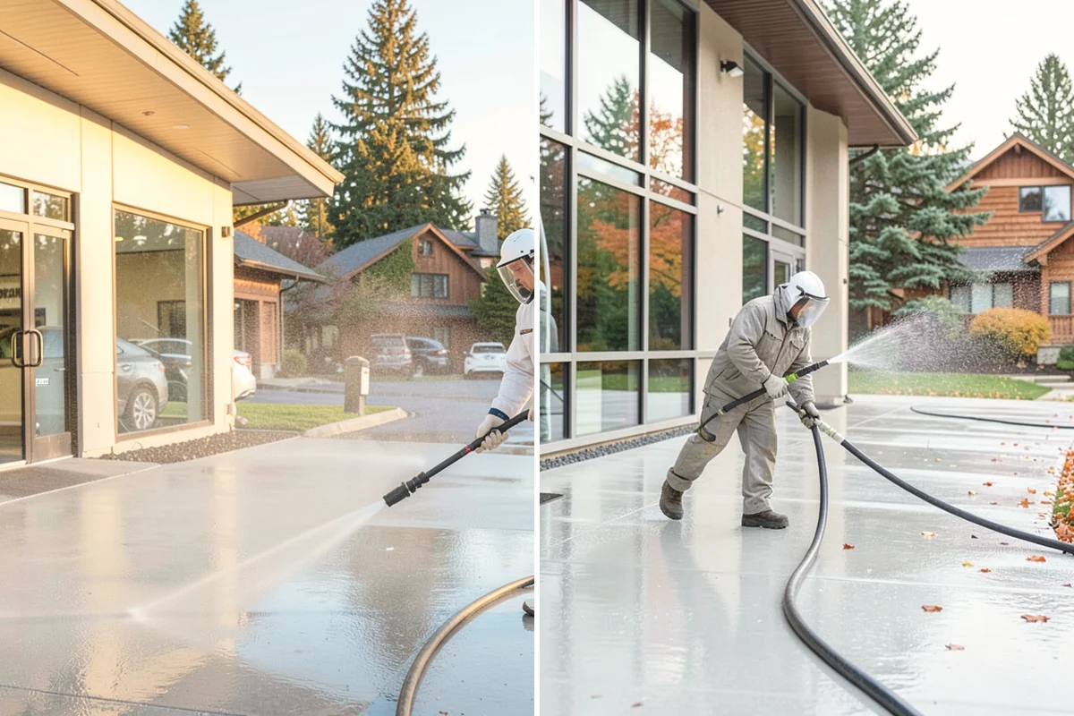 HOA Pressure Washing in Burlington, Skagit County, WA - Map common areas and set a service route with the board