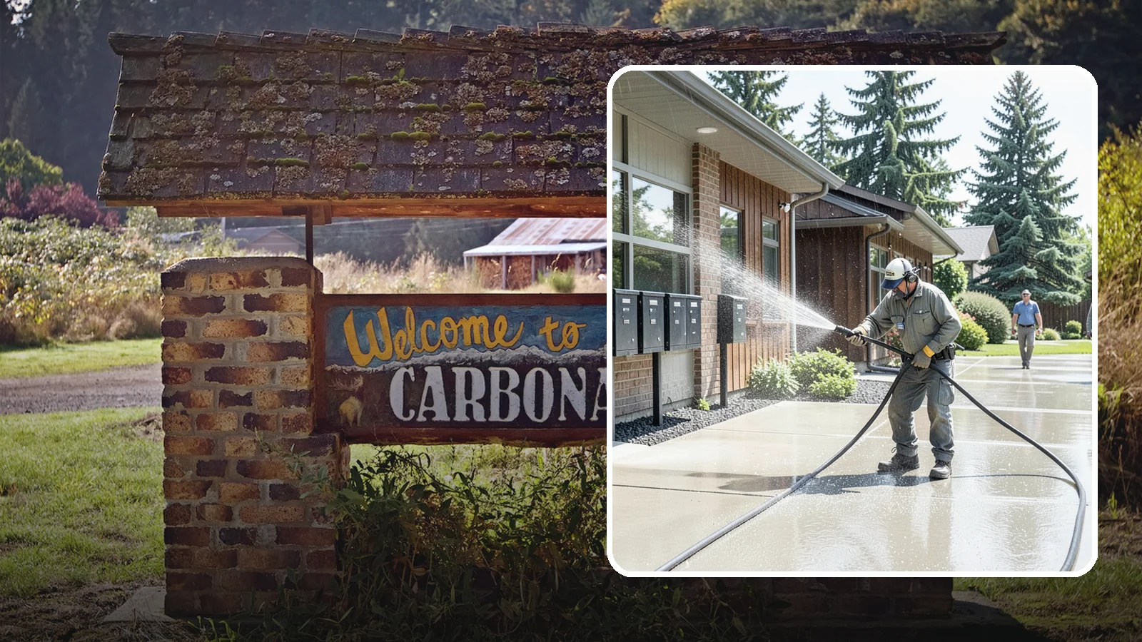HOA Pressure Washing in Carbonado, Pierce County, WA - We help Washington homeowner associations maintain clean shared sidewalks, mailboxes, and community structures on a predictable...