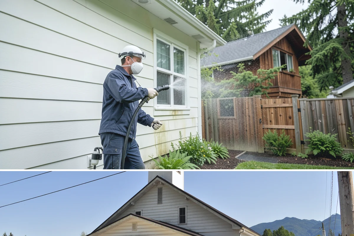 HOA Pressure Washing in Concrete, Skagit County, WA - A spring deep clean paired with a fall moss treatment keeps community areas safe through Washington's wettest months.