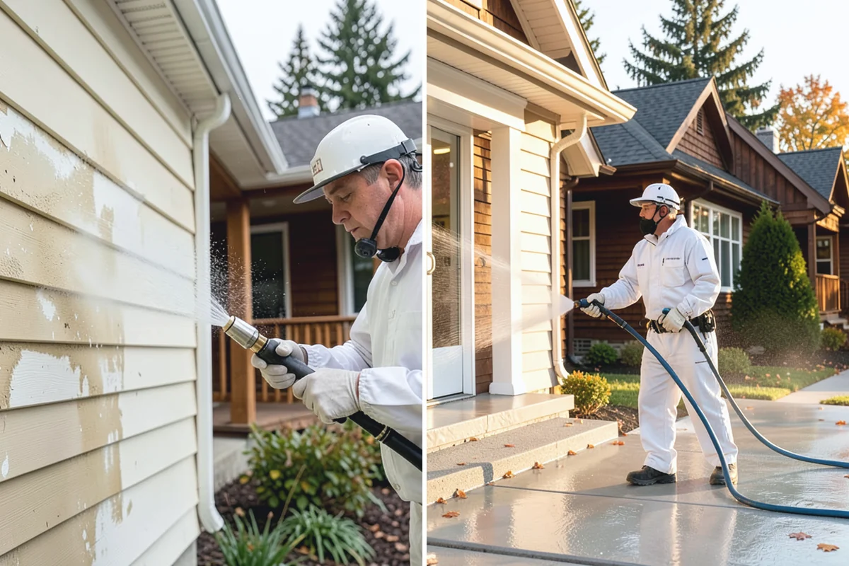 HOA Pressure Washing in Coupeville, Island County, WA - Map common areas and set a service route with the board