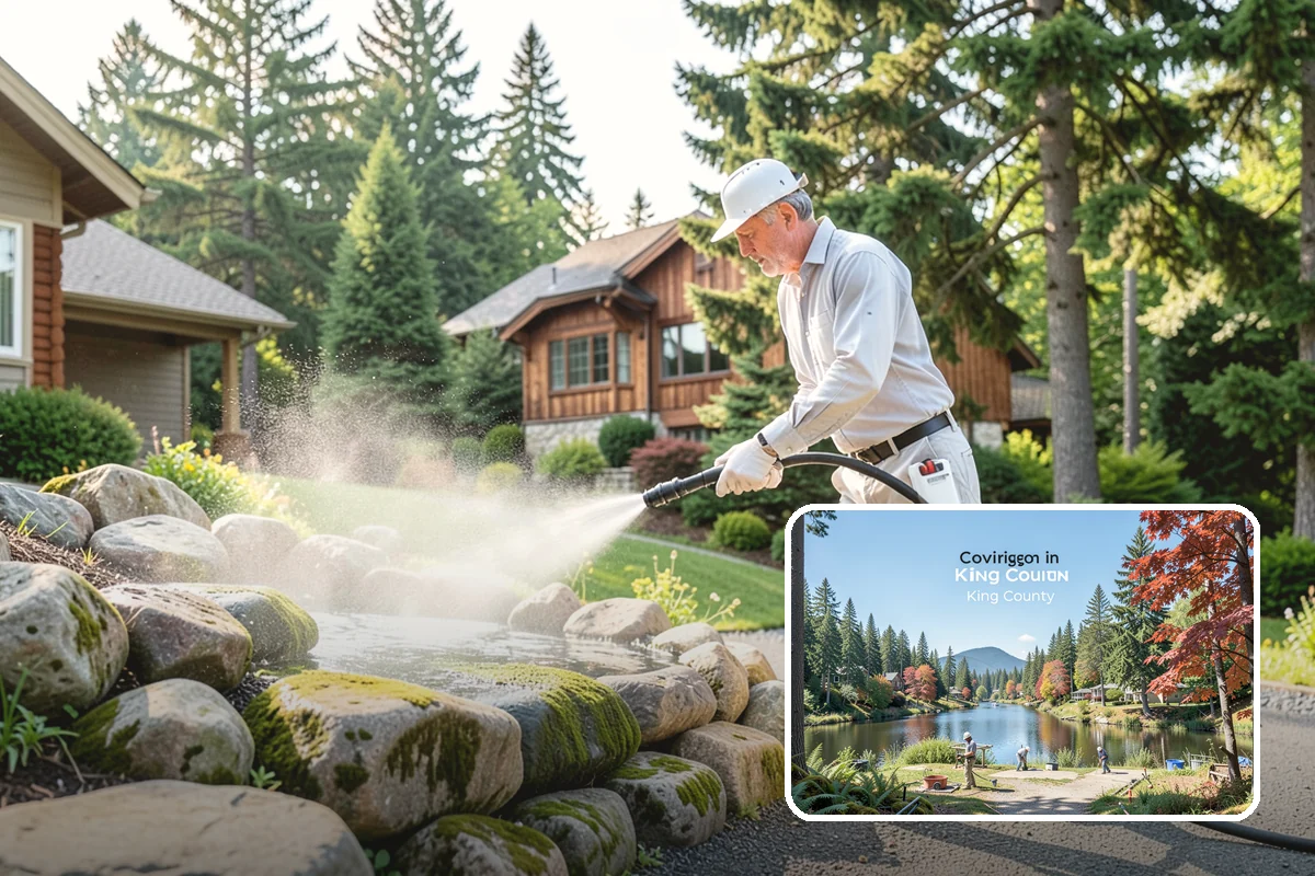 HOA Pressure Washing in Covington, King County, WA - Reduces slip-and-fall liability on shared paths