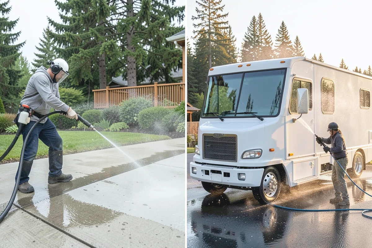 HOA Pressure Washing in Darrington, Snohomish County, WA - Map common areas and set a service route with the board