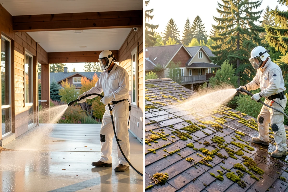 HOA Pressure Washing in DuPont, Pierce County, WA - Map common areas and set a service route with the board