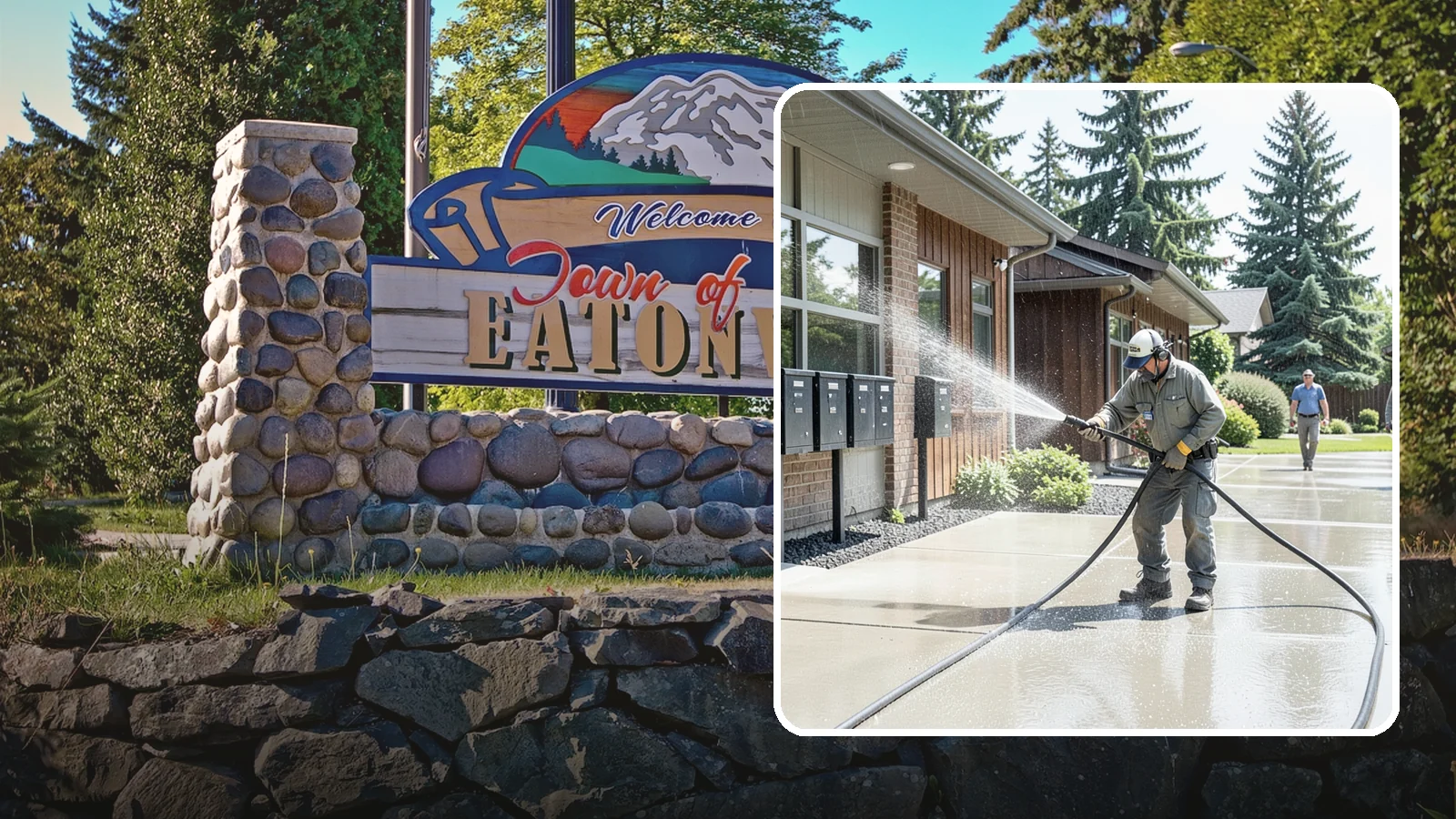 HOA Pressure Washing in Eatonville, Pierce County, WA - We help Washington homeowner associations maintain clean shared sidewalks, mailboxes, and community structures on a predictable...