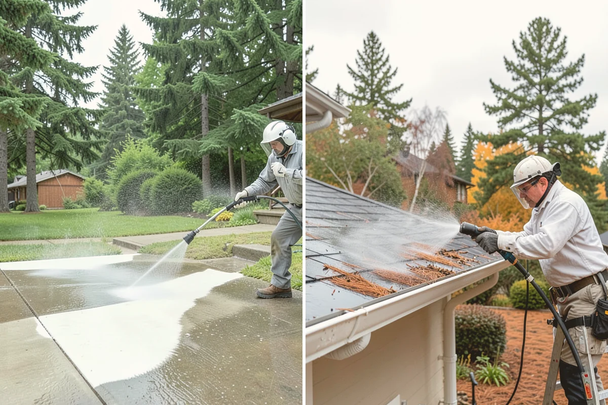 HOA Pressure Washing in Eatonville, Pierce County, WA - Map common areas and set a service route with the board